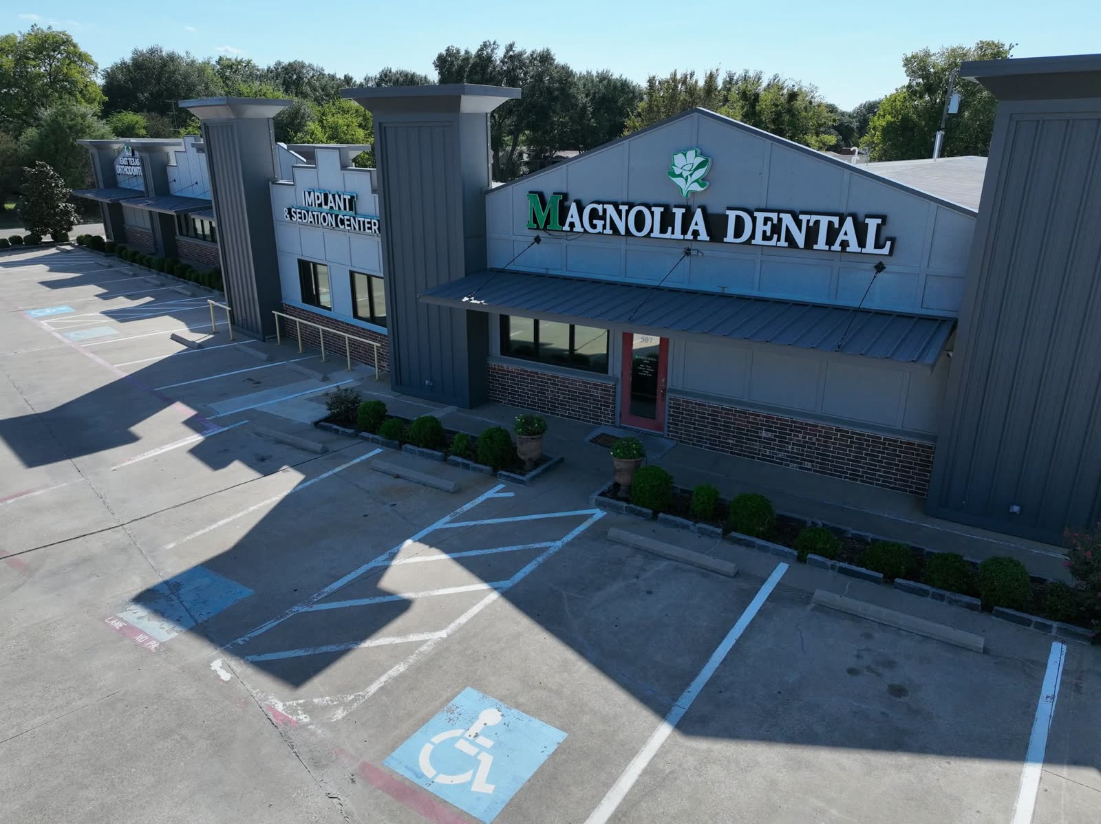Commercial property aerial