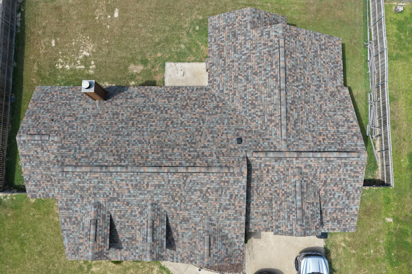 Shingle roof